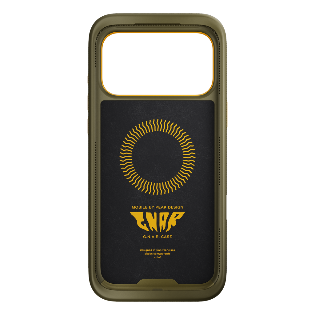 Peak Design GNAR Case (Kelp) - iPhone 17 Pro Max