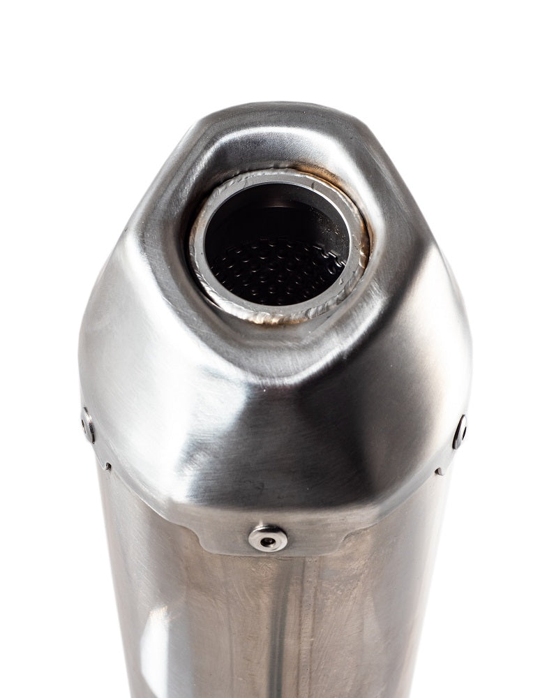 GPR exhaust Husqvarna FX 450 2019-2022, Pentacross Inox, Racing full system exhaust, including removable db killer/spark arrestor - GPR Exhausts