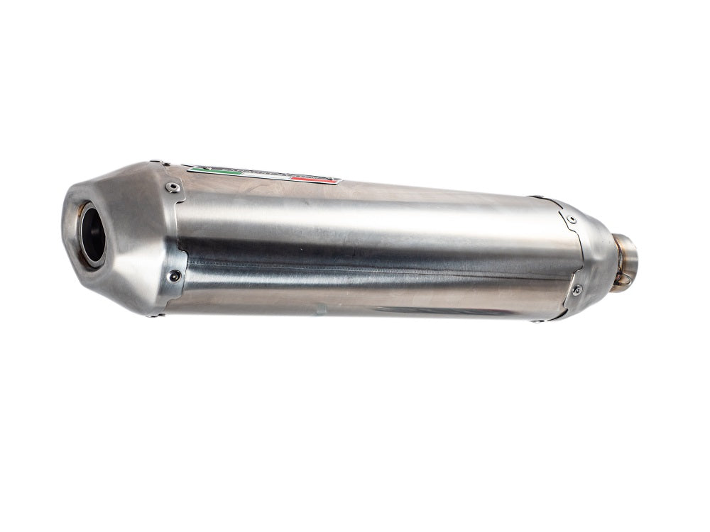 GPR exhaust Yamaha YZ 450 FX 2016-2018, Pentacross Inox, Racing full system exhaust, including removable db killer/spark arrestor - GPR Exhausts