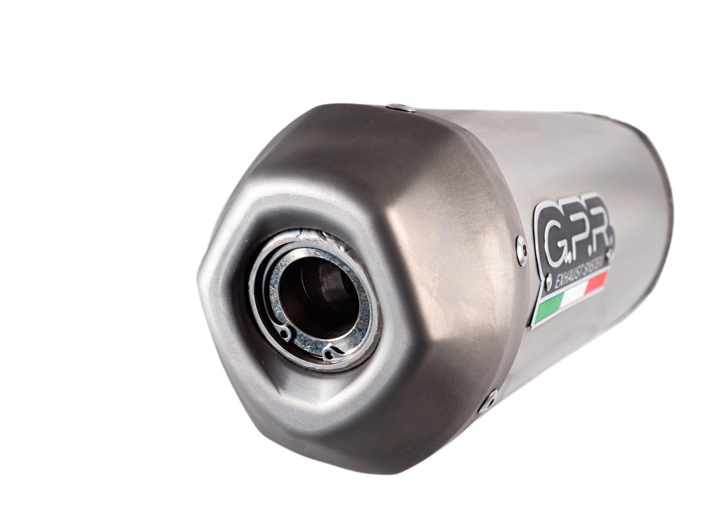 GPR exhaust Ktm XC-F 450 2019-2022, Pentacross FULL Titanium, Racing full system exhaust, including removable db killer/spark arrestor - GPR Exhausts