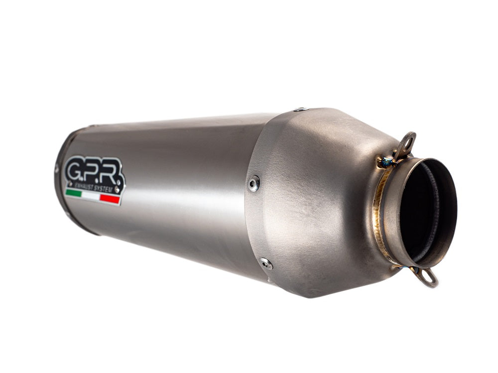 GPR exhaust Gas Gas EC 250 F 2021-2023, Pentacross FULL Titanium, Racing full system exhaust, including removable db killer/spark arrestor - GPR Exhausts