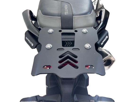 GPR Tech Alpi-Tech 26L Aluminium Top Case with Specific Fitting Plate - SYM ADX TG 400 (2024–2026) - Silver - image 5