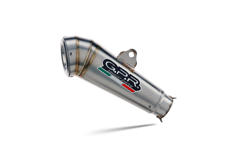 GPR exhaust Voge 500DS 2021-2024, Powercone Evo, Homologated legal slip-on exhaust including removable db killer and link pipe - GPR Exhausts