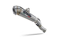 GPR exhaust Zontes 350 T2 ADV 2022-2024, Powercone Evo, Homologated legal slip-on exhaust including removable db killer and link pipe - GPR Exhausts