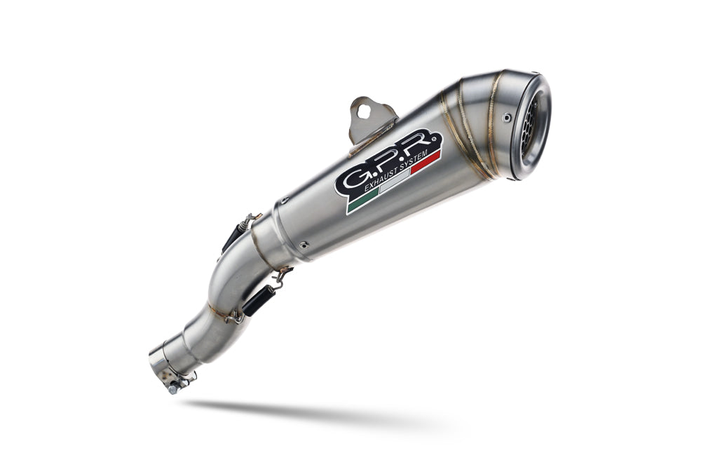 GPR exhaust Bmw R Nine-T 1200 -Pure -Racer -Scrambler -Urban G-S 2013-2016, Powercone Evo, Homologated legal slip-on exhaust including removable db ki - GPR Exhausts