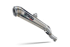 GPR exhaust Brixton CroSsfire 500 X  2022-2023, Powercone Evo, Homologated legal slip-on exhaust including removable db killer and link pipe - GPR Exhausts