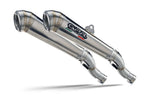 GPR exhaust Royal Enfield Interceptor 650 2021-2025, Powercone Evo, Dual slip-on exhaust legal for UK and non-EU countries including removable db kill - GPR Exhausts