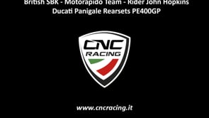 CNC Racing ADJUSTABLE REAR SETS DUCATI PANIGALE SERIES EVO GP Edition - video 1
