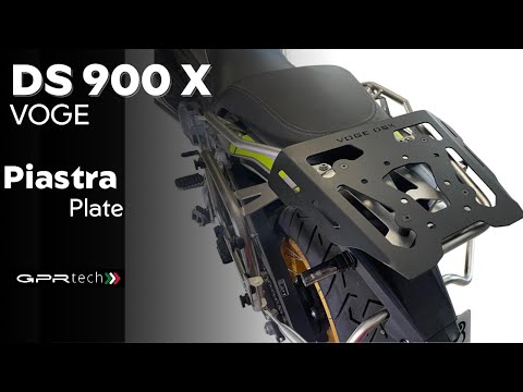 GPR Tech Alpi-Tech 35L Aluminium Top Case with Specific Fitting Plate - Voge 900DSX (2024–2025) - Silver - video 1