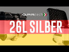 GPR Tech Alpi-Tech 26L Aluminium Top Case - Silver with Soft Backrest - video 3