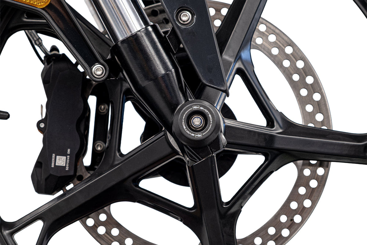 Evotech Front Spindle Bobbins - BMW F 450 GS (2026+)