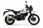 GPR exhaust Royal Enfield Himalayan 450  2024-2025, Dune Triovale Titanio, Homologated legal slip-on exhaust including removable db killer and link pi - GPR Exhausts