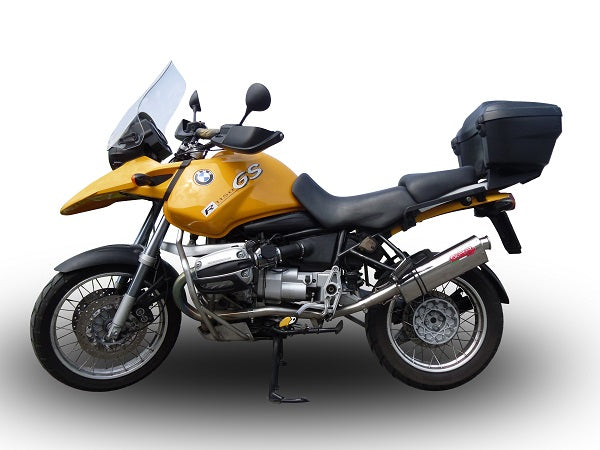 GPR exhaust Bmw R 1150 R 2000-2006, Trioval, Homologated legal slip-on exhaust including removable db killer and link pipe - GPR Exhausts