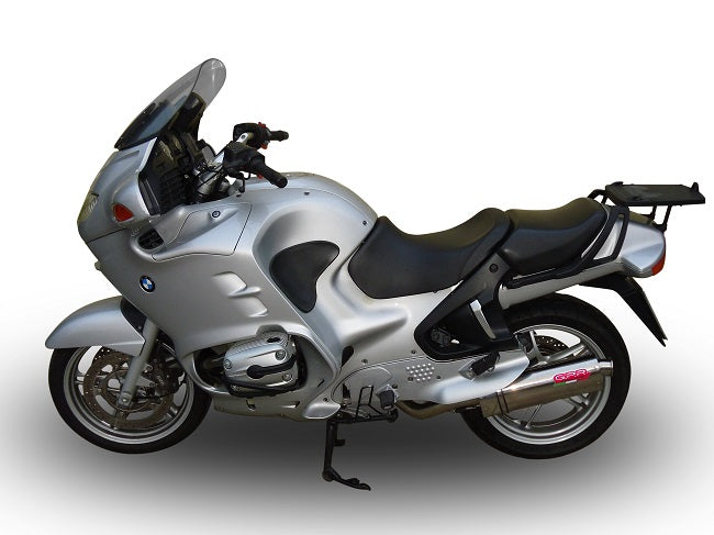 GPR exhaust Bmw R 1150 Rt 2000-2006, Trioval, Homologated legal slip-on exhaust including removable db killer and link pipe - GPR Exhausts