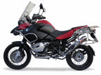 GPR exhaust Bmw R 1200 Gs -Adventure 2010-2012, Powercone Evo, Homologated legal full system exhaust, including removable db killer - GPR Exhausts