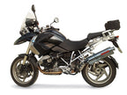 GPR exhaust Bmw R 1200 Gs -Adventure 2013-2013, Trioval, Homologated legal slip-on exhaust including removable db killer and link pipe - GPR Exhausts