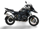 GPR exhaust Bmw R 1250 Gs Adventure 2019-2020, Dual Inox, Homologated legal slip-on exhaust including removable db killer and link pipe - GPR Exhausts