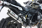 GPR exhaust Bmw R 1250 Gs Adventure 2019-2020, Dual Inox, Homologated legal slip-on exhaust including removable db killer and link pipe - GPR Exhausts
