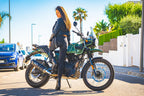 GPR exhaust Royal Enfield Himalayan 410 DIAM 42.5 2017-2020, Furore Nero, Racing slip-on exhaust including link pipe - GPR Exhausts