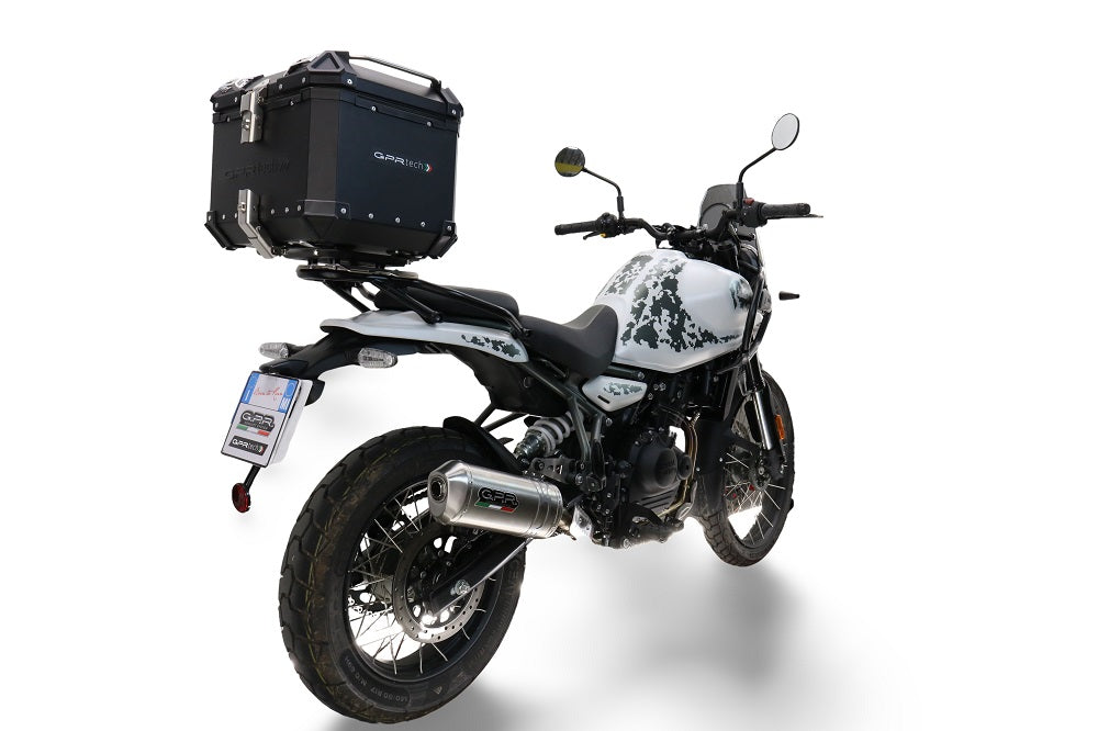 GPR Tech Alpi-Tech 26L Aluminium Top Case with Specific Fitting Plate - Royal Enfield Himalayan 450 (2024–2025) - Black - image 4