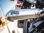 GPR exhaust Royal Enfield Interceptor 650 2019-2020, Powercone Evo, Dual slip-on exhaust legal for UK and non-EU countries including removable db kill - GPR Exhausts