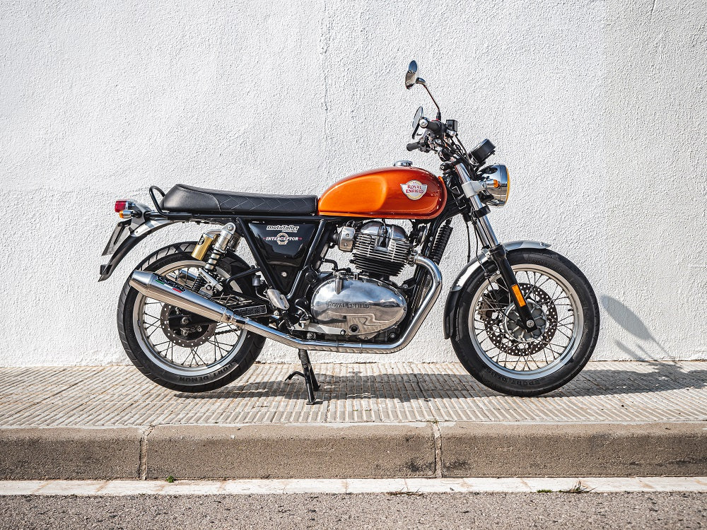 GPR exhaust Royal Enfield Interceptor 650 2019-2020, Ultracone, Dual slip-on exhaust legal for UK and non-EU countries including removable db killers - GPR Exhausts