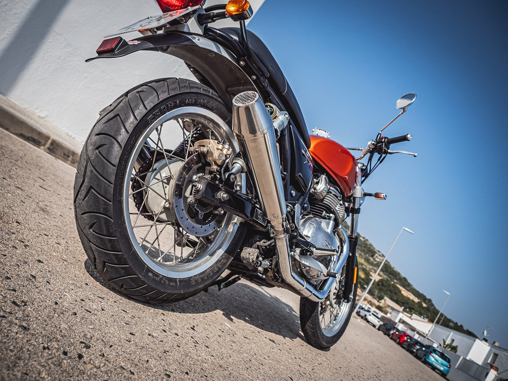 GPR exhaust Royal Enfield Interceptor 650 2019-2020, Ultracone, Dual slip-on exhaust legal for UK and non-EU countries including removable db killers - GPR Exhausts