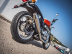 GPR exhaust Royal Enfield Interceptor 650 2019-2020, Ultracone, Dual slip-on exhaust legal for UK and non-EU countries including removable db killers - GPR Exhausts