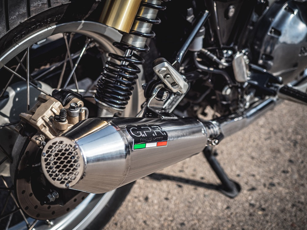 GPR exhaust Royal Enfield Interceptor 650 2019-2020, Ultracone, Dual slip-on exhaust legal for UK and non-EU countries including removable db killers - GPR Exhausts