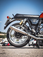GPR exhaust Royal Enfield Interceptor 650 2019-2020, Ultracone, Dual slip-on exhaust legal for UK and non-EU countries including removable db killers - GPR Exhausts