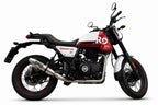 GPR exhaust Royal Enfield Scram 411 2022-2024, Deeptone Inox, Racing slip-on exhaust including link pipe - GPR Exhausts