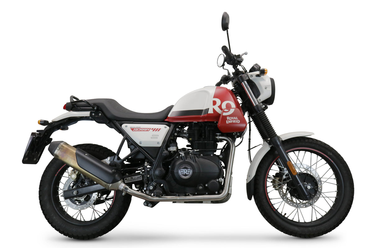GPR exhaust Royal Enfield Scram 411 2022-2024, Decat pipe - GPR Exhausts