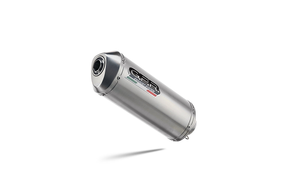 GPR exhaust Yamaha Mt-07  2021-2024, Satinox , full system exhaust legal for UK and non-EU countries including removable db killer - GPR Exhausts