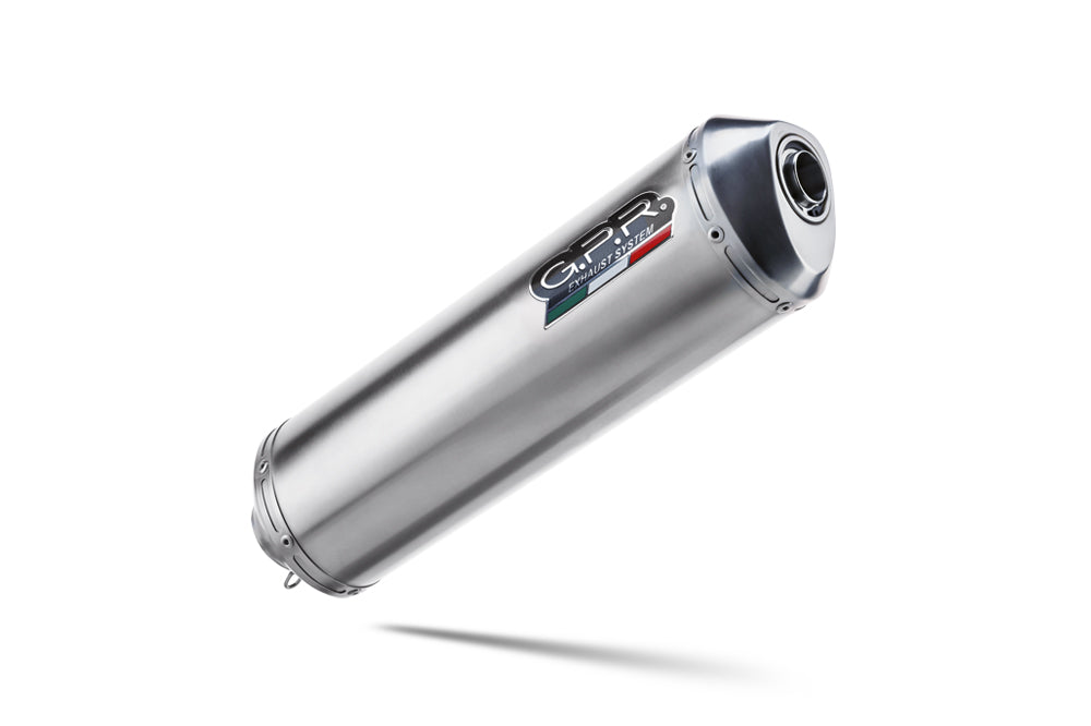 GPR exhaust Bmw R 1150 Gs -Adventure 1999-2004, Satinox , Homologated legal slip-on exhaust including removable db killer and link pipe - GPR Exhausts