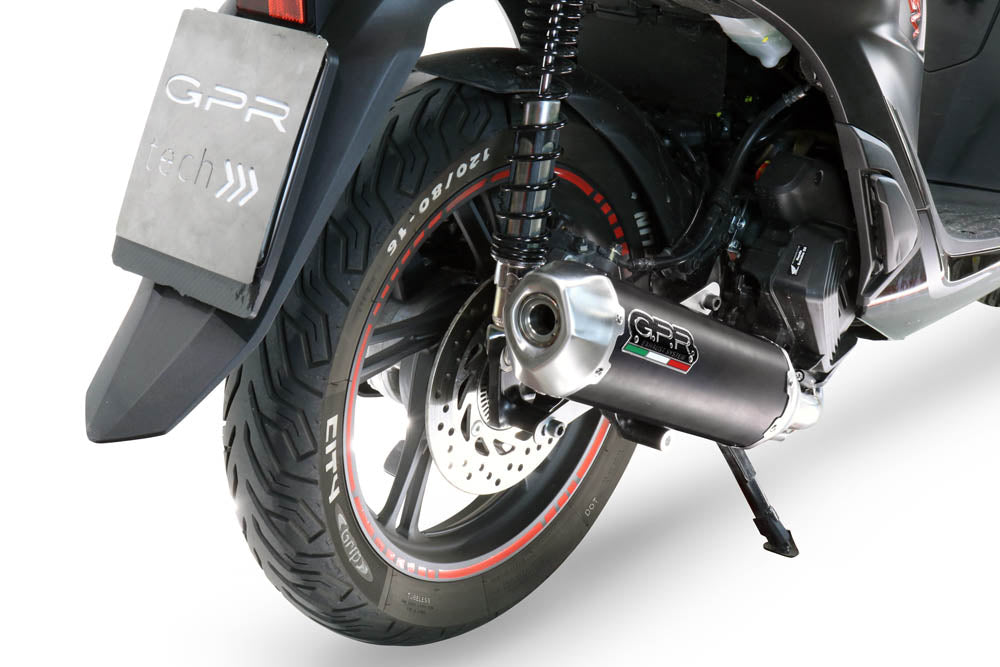 GPR Tech Alpi-Tech 26L Aluminium Top Case with Roof Rack & Specific Fitting Plate - Honda SH 125 (2017–2024) - Silver - image 6