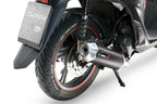 GPR Tech Alpi-Tech 26L Aluminium Top Case with Roof Rack & Specific Fitting Plate - Honda SH 125 (2017–2024) - Silver - image 6