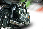 GPR exhaust Royal Enfield Continental GT 535  2014-2016, Deeptone Inox, Racing slip-on exhaust, including link pipe and removable db killer - GPR Exhausts