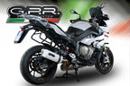 GPR exhaust Bmw S 1000 XR -M  2015-2016, Albus Ceramic, Homologated legal slip-on exhaust including removable db killer and link pipe - GPR Exhausts