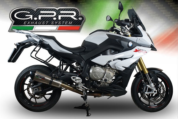 GPR exhaust Bmw S 1000 XR -M  2017-2019, New Grand Prix Evo Titanium, Racing slip-on exhaust including link pipe - GPR Exhausts
