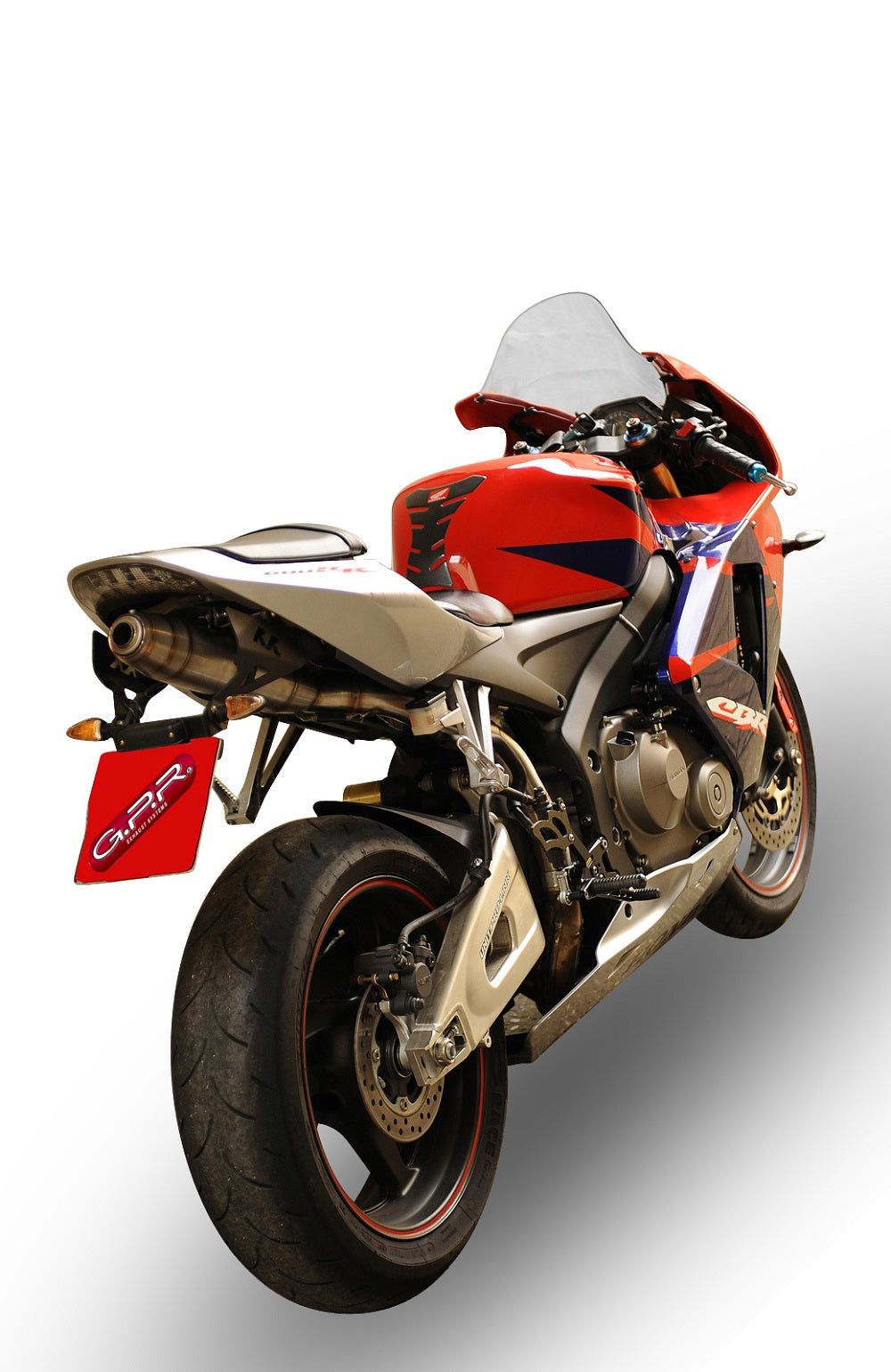 GPR exhaust Honda Cbr 600 Rr  2007-2018, Deeptone Inox, Racing slip-on exhaust including link pipe - GPR Exhausts