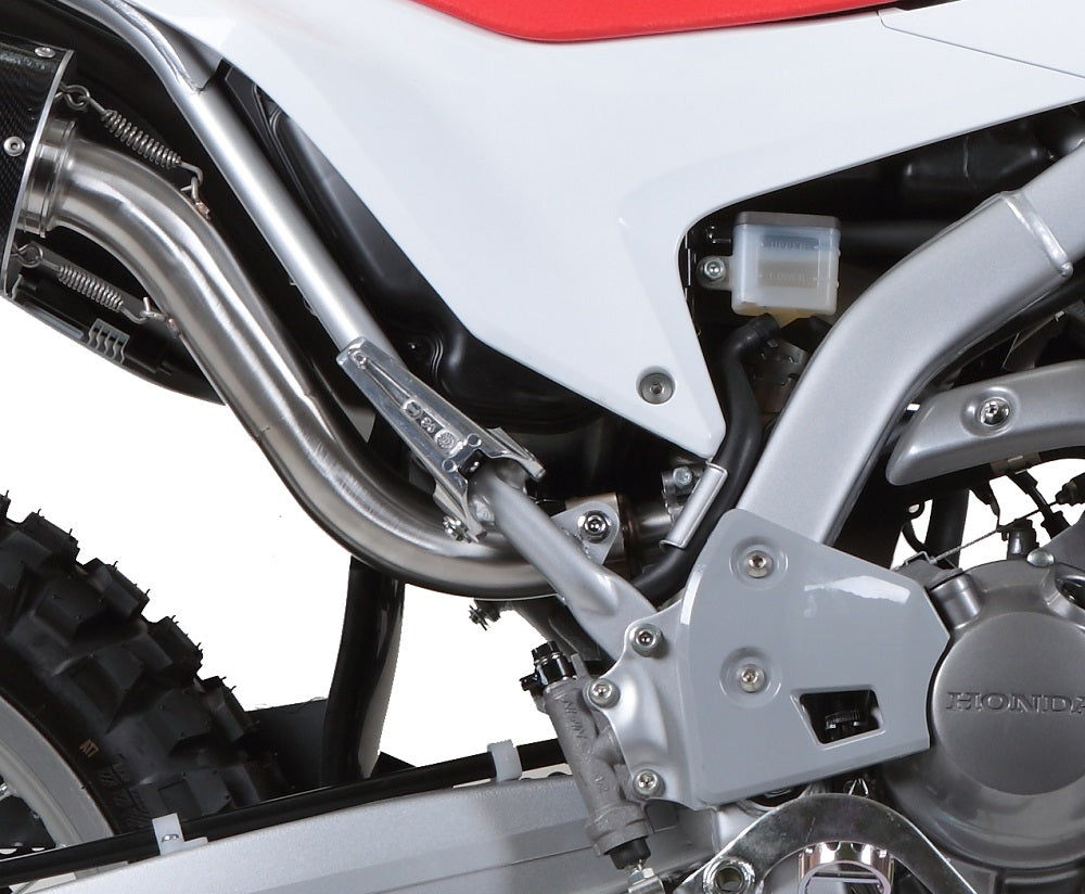GPR exhaust Honda Crf 300 L - Rally 2021-2025, Satinox , Slip-on exhaust legal for UK and non-EU markets including link pipe and removable db killer - GPR Exhausts