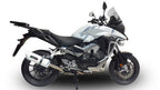 GPR exhaust Honda Crossrunner 800 Vfr 800 X 2017-2020, Albus Evo4, Homologated legal slip-on exhaust including removable db killer and link pipe - GPR Exhausts