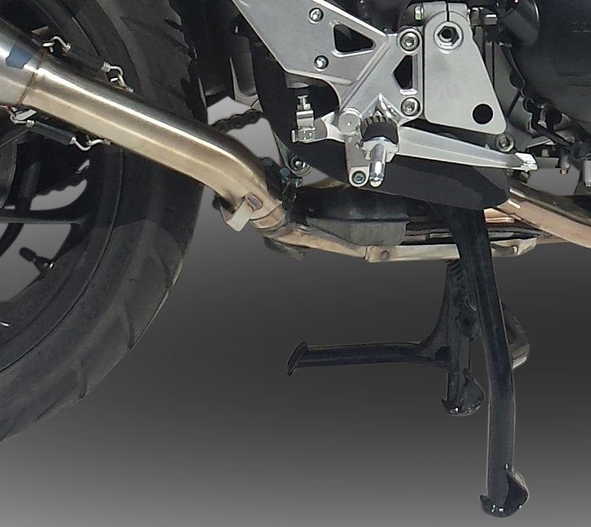 GPR exhaust Honda Crossrunner 800 Vfr 800 X 2017-2020, Albus Evo4, Homologated legal slip-on exhaust including removable db killer and link pipe - GPR Exhausts