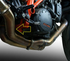 GPR exhaust Ktm Super Duke 1290 R  2017-2019, Decat pipe - GPR Exhausts