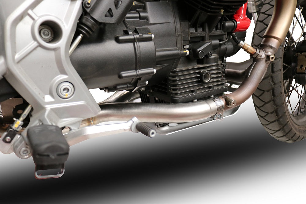 GPR exhaust Moto Guzzi V85 TT 2019-2020, Decat pipe - GPR Exhausts