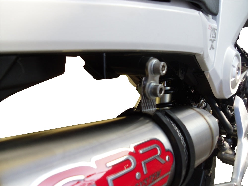 GPR exhaust Honda Msx - Grom 125  2018-2020, Deeptone Inox, Racing full system exhaust - GPR Exhausts
