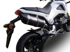 GPR exhaust Honda Msx - Grom 125  2013-2017, Furore Nero, Racing full system exhaust - GPR Exhausts