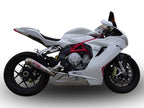 GPR exhaust Mv Agusta Brutale 675 2012-2015, Powercone Evo, Homologated legal slip-on exhaust including removable db killer and link pipe - GPR Exhausts