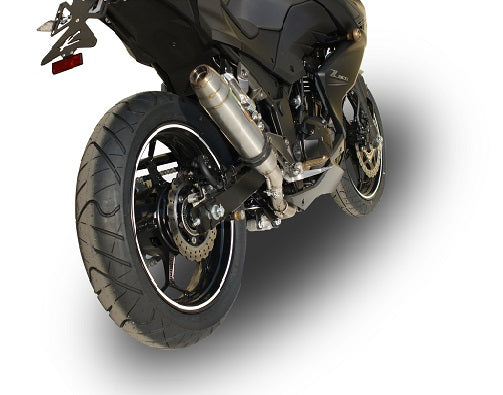 GPR exhaust Kawasaki Z 300 2014-2017, Deeptone Inox, Racing slip-on exhaust including link pipe - GPR Exhausts