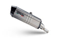 GPR exhaust Zontes 703 F 2025-2026, Hyper Sonic Titanium, Homologated legal slip-on exhaust including removable db killer and link pipe - GPR Exhausts